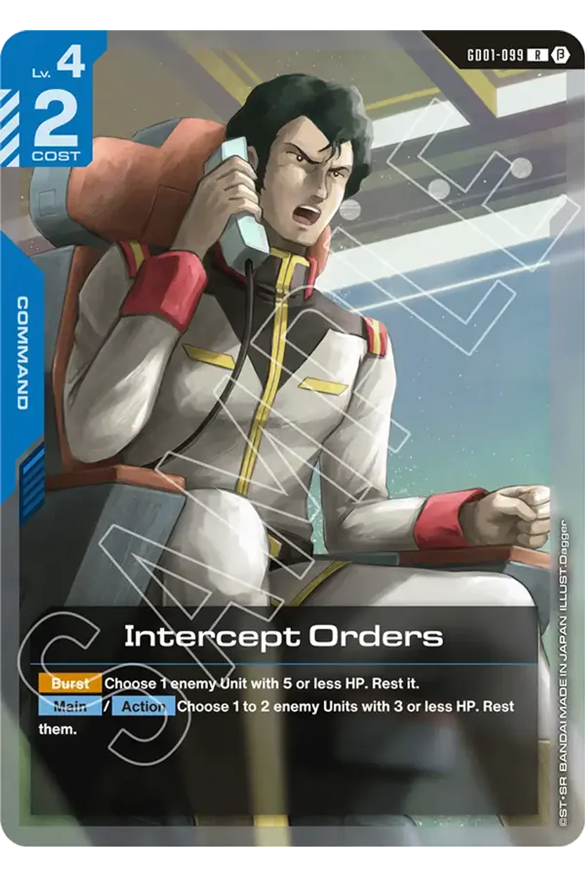 Intercept Orders