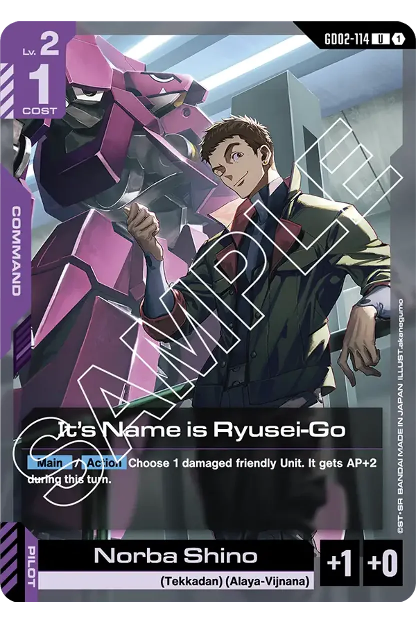 It's Name is Ryusei-Go