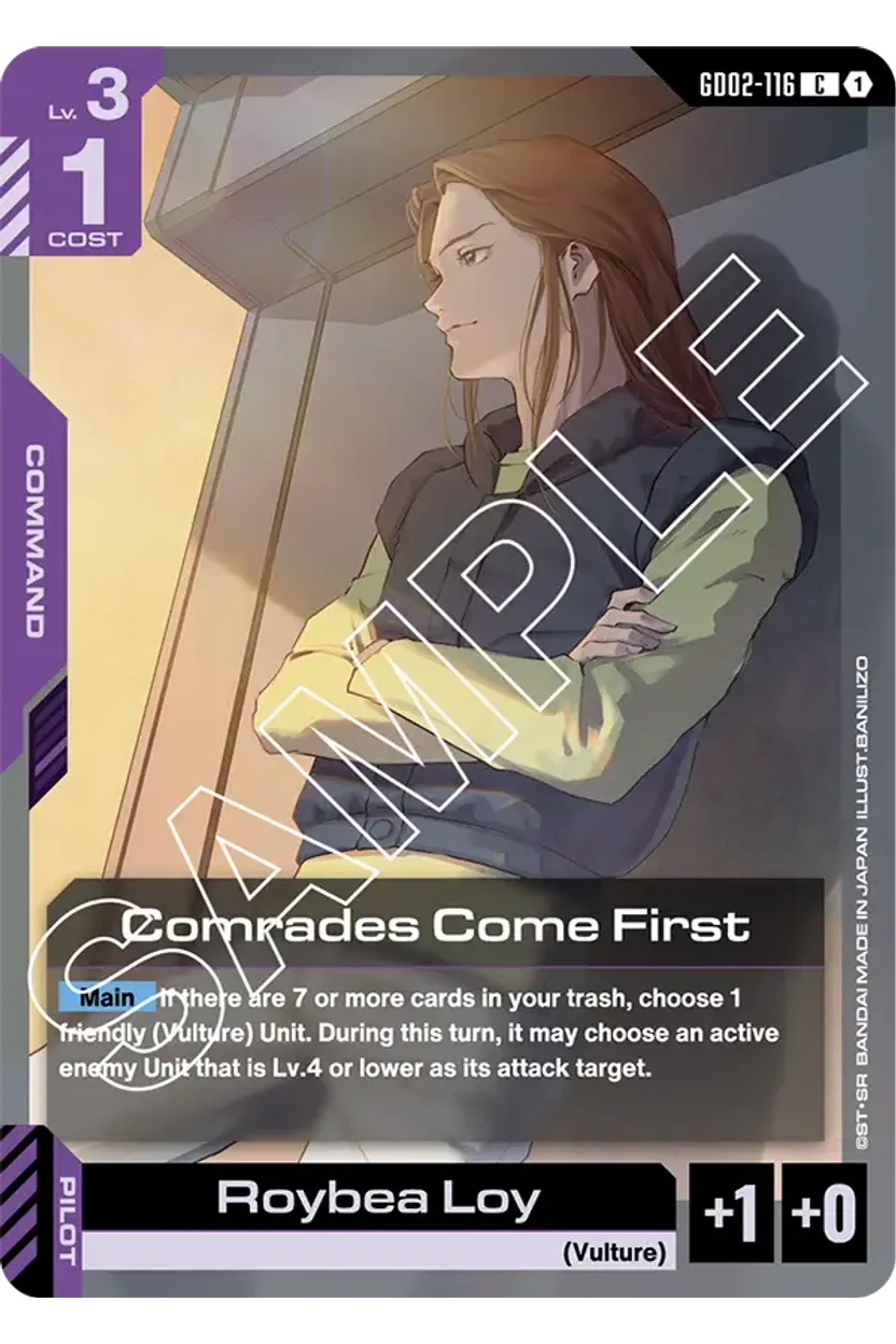 Comrades Come First