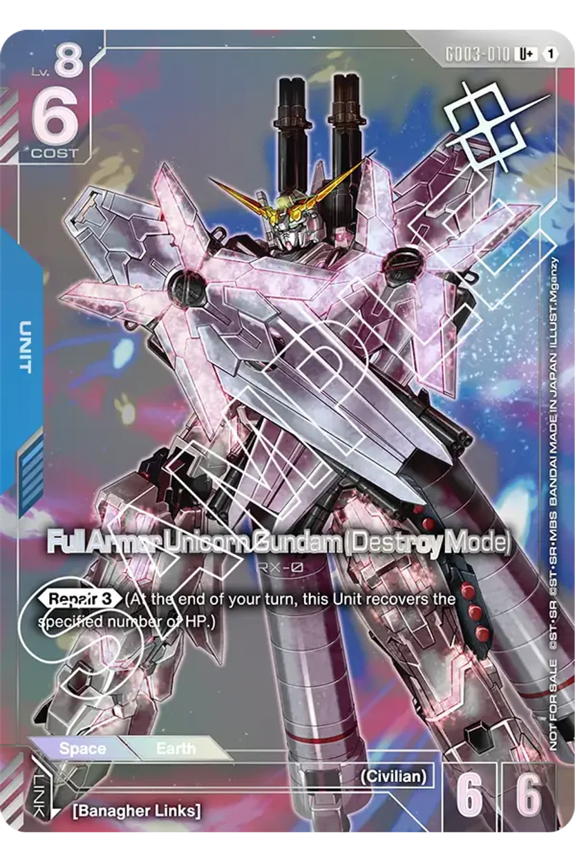 Full Armor Unicorn Gundam (Destroy Mode) GD03-010_p3