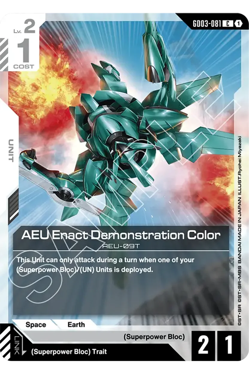 AEU Enact Demonstration Color