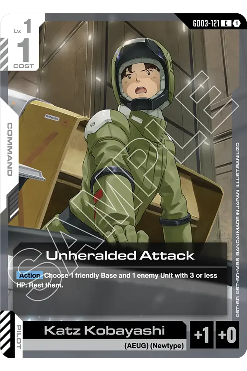 Unheralded Attack