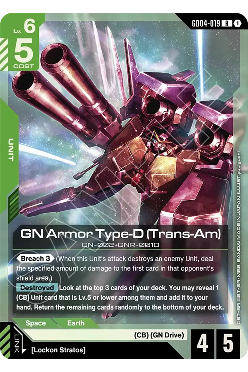 GN Armor Type-D (Trans-Am)