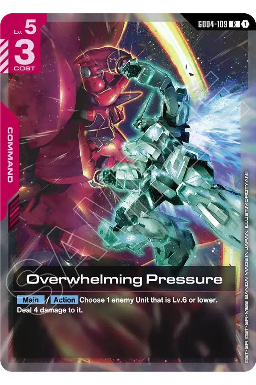 Overwhelming Pressure