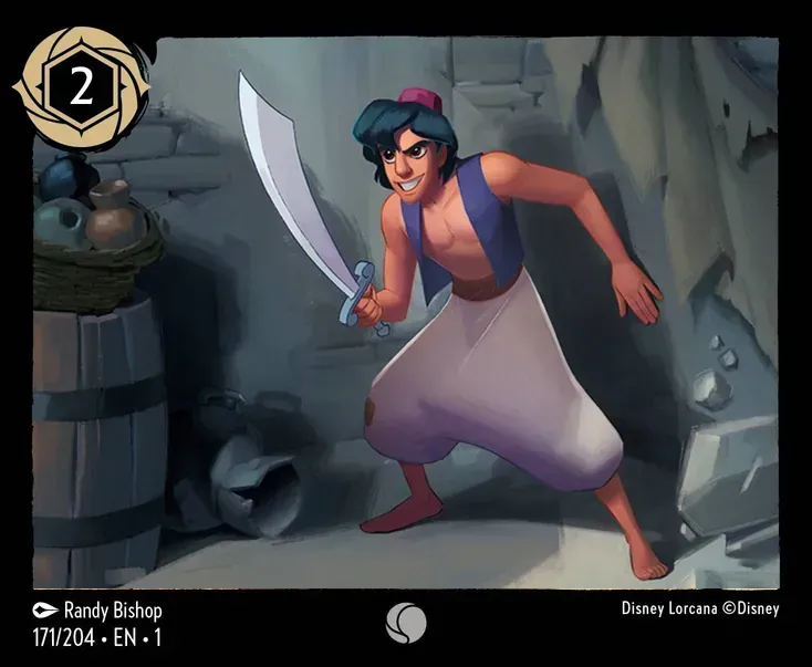 Aladdin - Cornered Swordsman