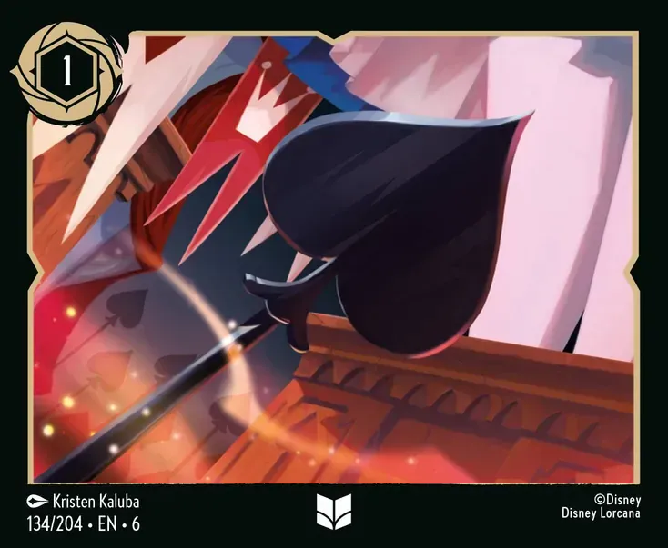 Card Soldier's Spear