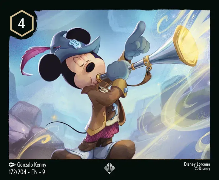 Mickey Mouse - Trumpeter