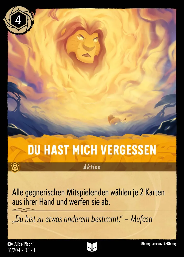 Du hast mich vergessen