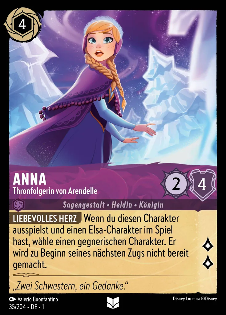 Anna - Thronfolgerin von Arendelle