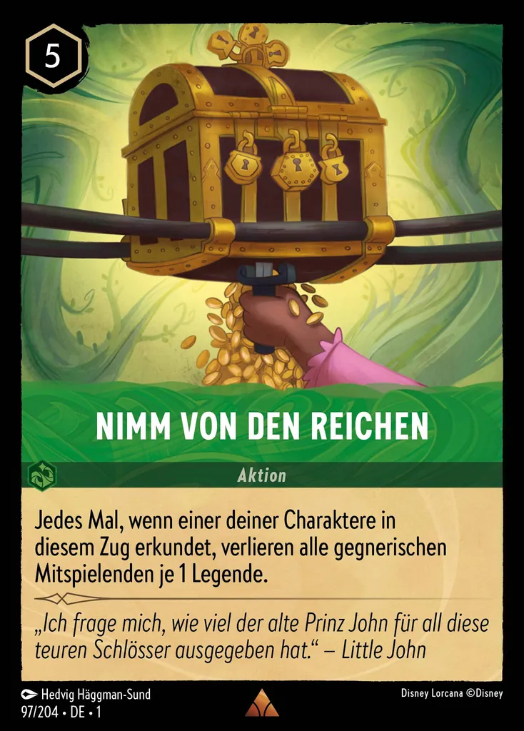 Nimm von den Reichen