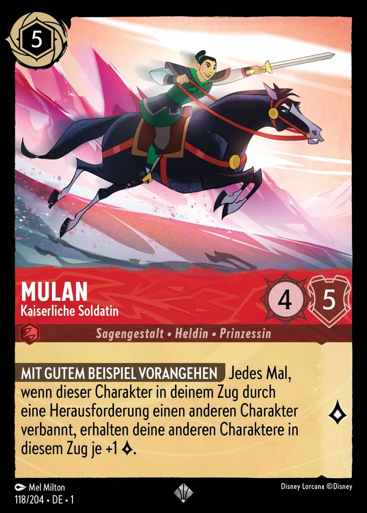 Mulan - Kaiserliche Soldatin