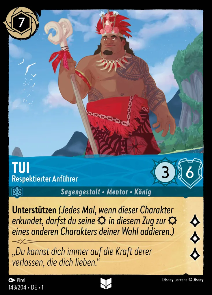 Tui - Respektierter Anführer