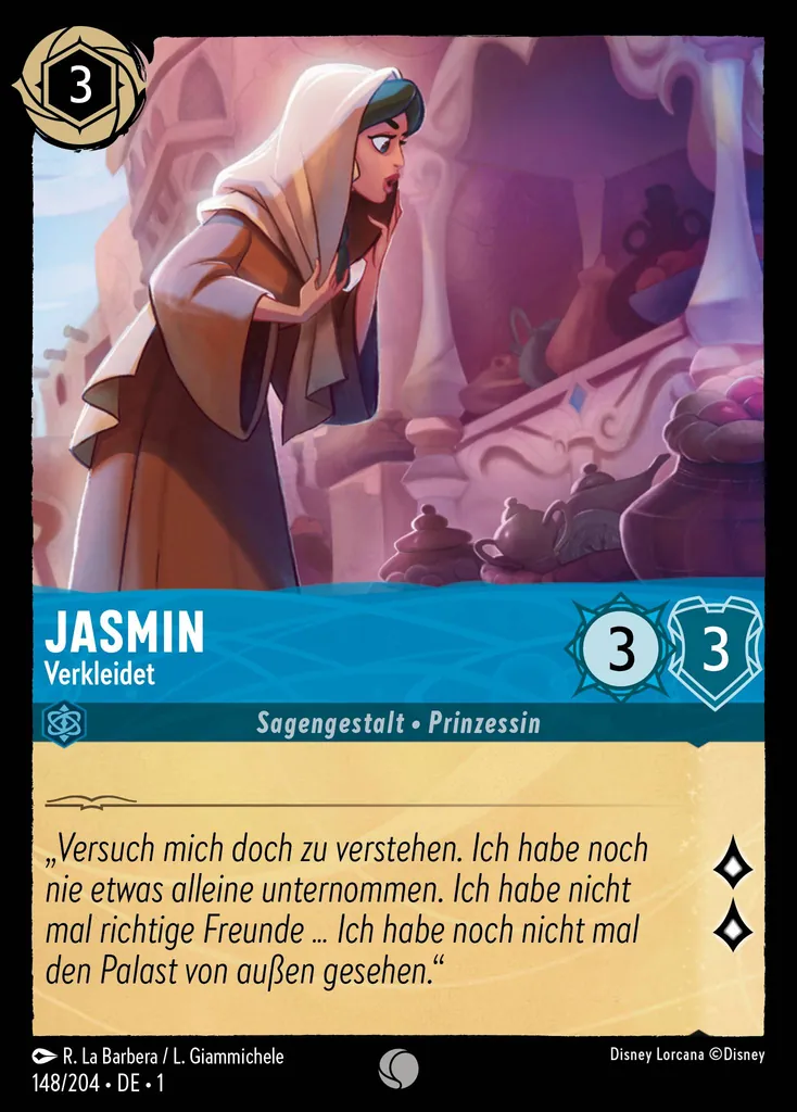 Jasmin - Verkleidet