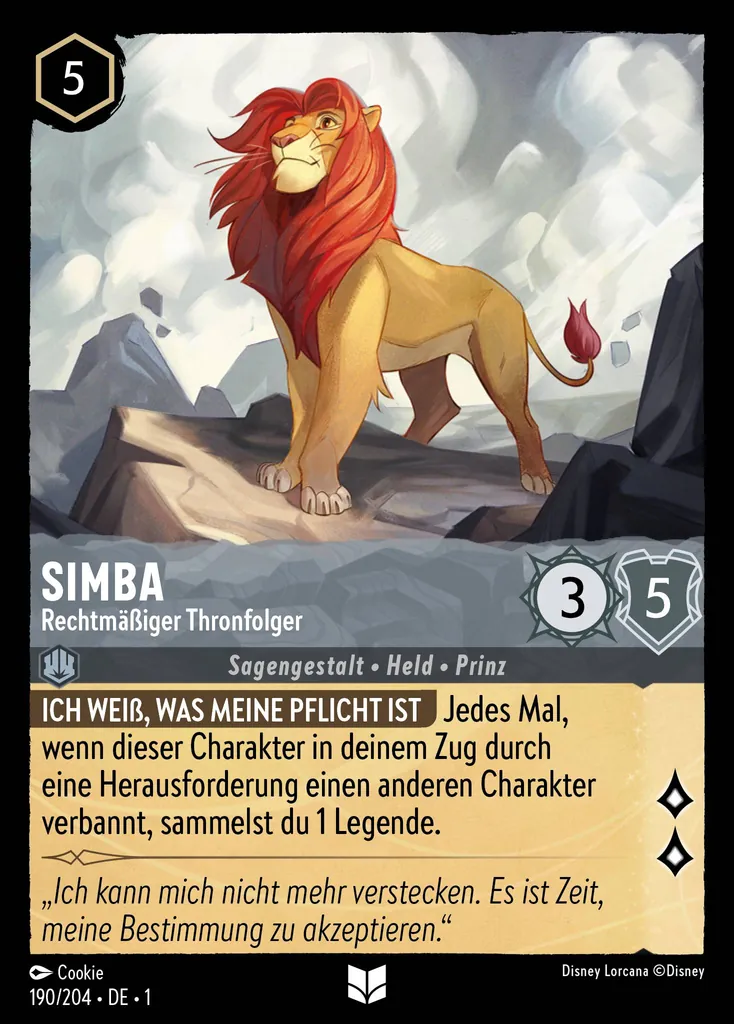 Simba - Rechtmäßiger Thronfolger