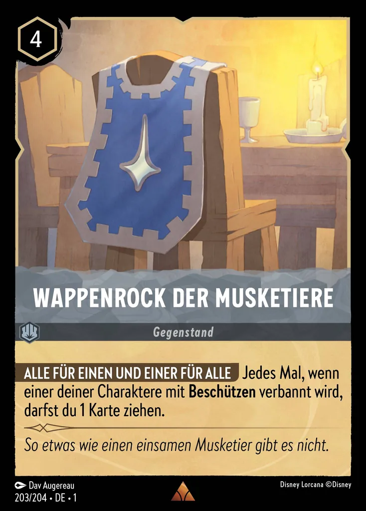 Wappenrock der Musketiere - 
