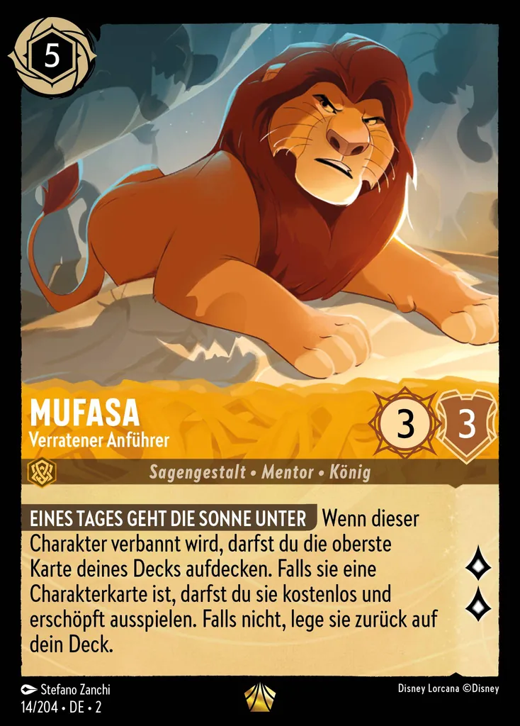 Mufasa - Verratener Anführer