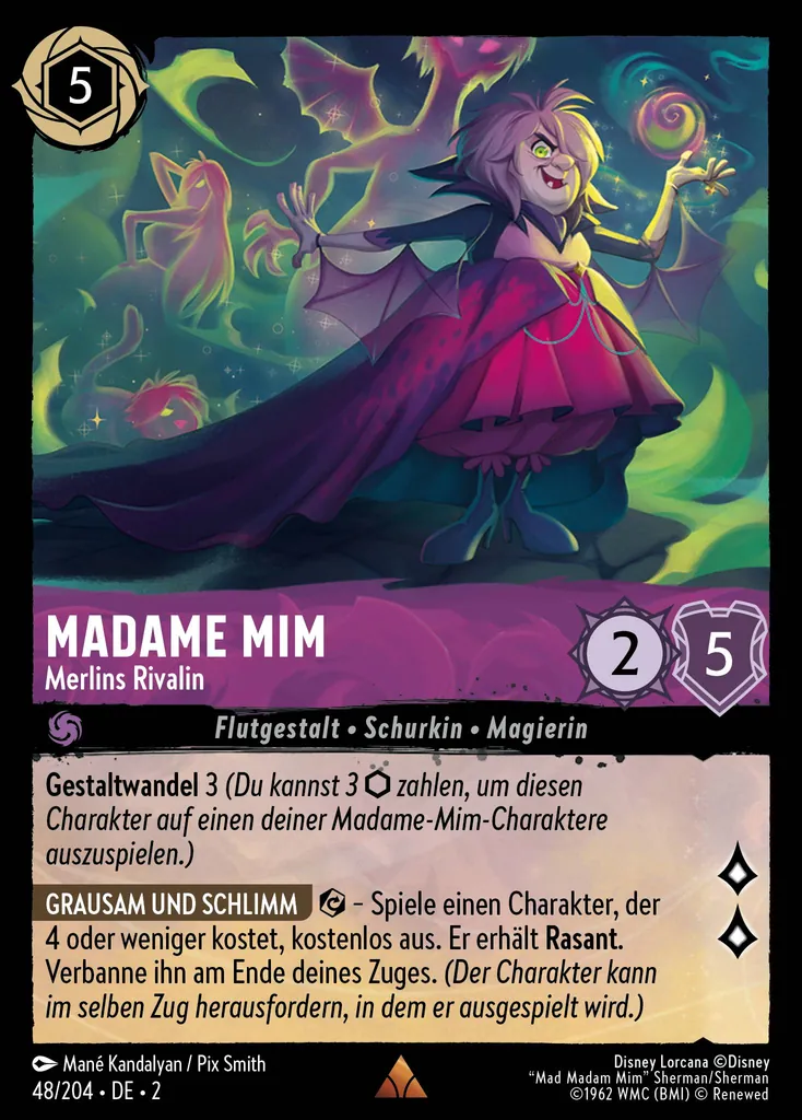 Madame Mim - Merlins Rivalin