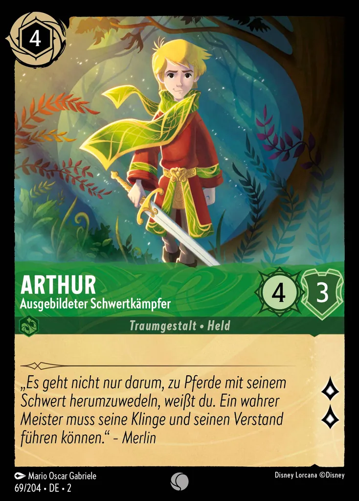 Arthur - Ausgebildeter Schwertkämpfer
