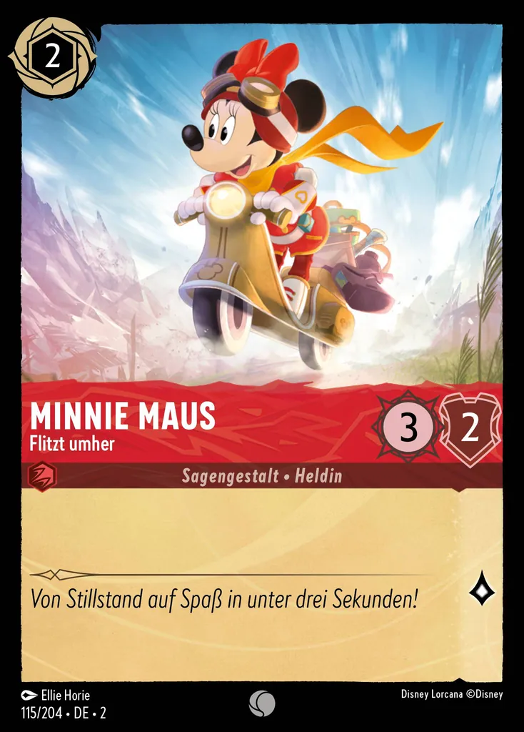 Minnie Maus - Flitzt umher