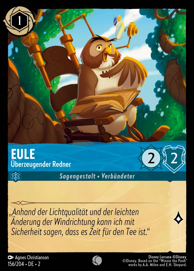 Eule - Ăśberzeugender Redner
