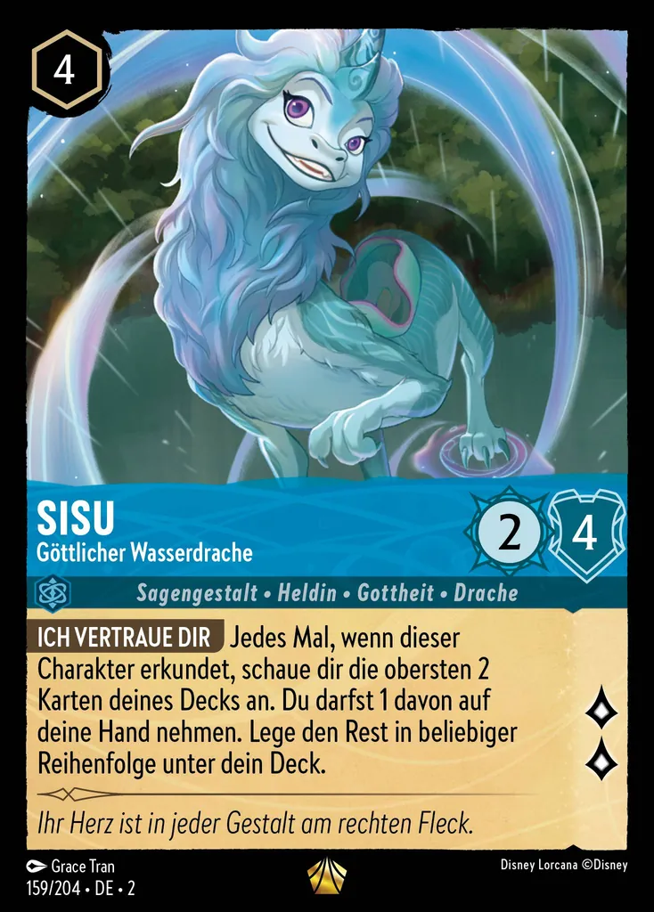 Sisu - Göttlicher Wasserdrache