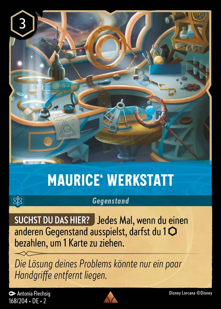 Maurice‘ Werkstatt