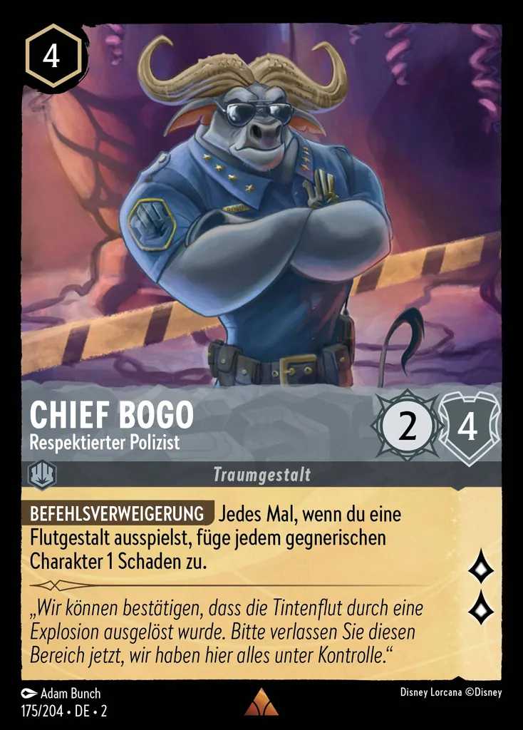 Chief Bogo - Respektierter Polizist