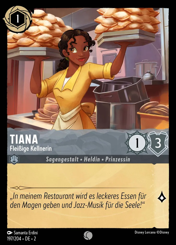 Tiana - Fleißige Kellnerin