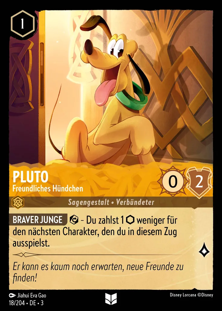 Pluto - Freundliches HĂĽndchen