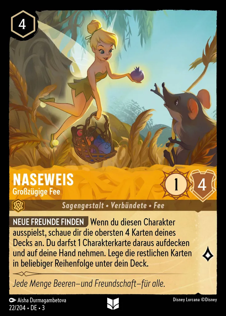 Naseweis - Großzügige Fee