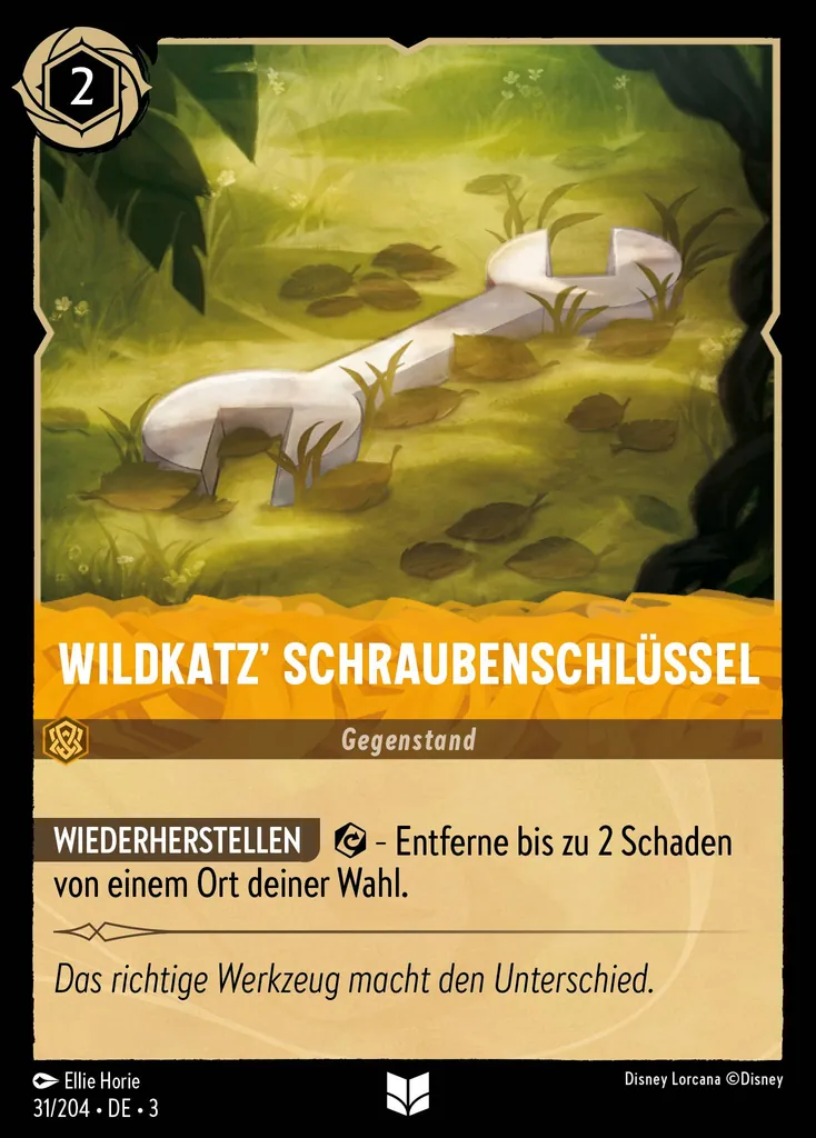 Wildkatz' Schraubenschlüssel - 