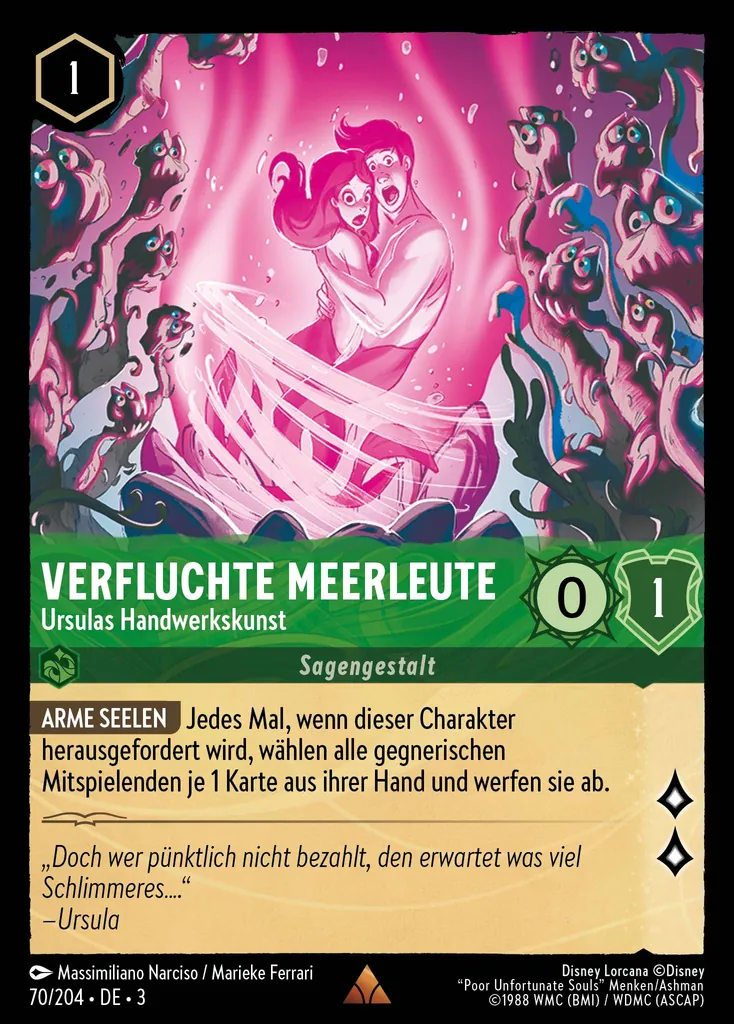 Verfluchte Meerleute - Ursulas Handwerkskunst