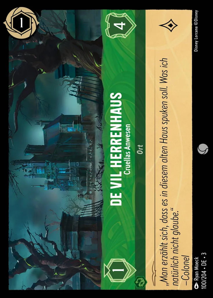 De Vil Herrenhaus - Cruellas Anwesen