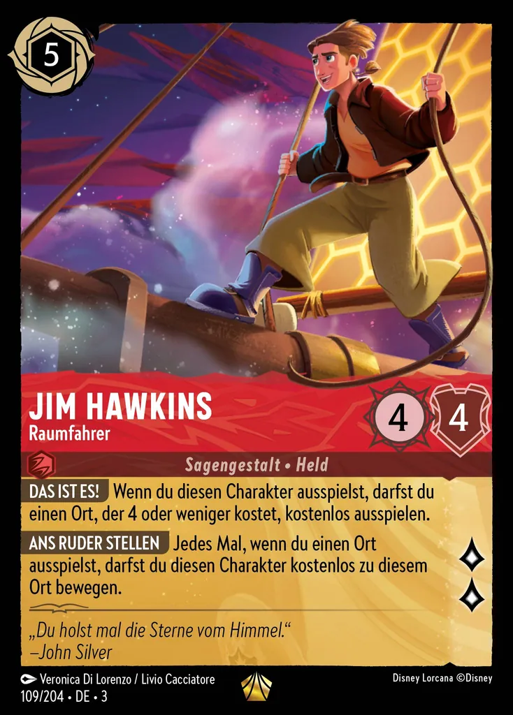 Jim Hawkins - Raumfahrer