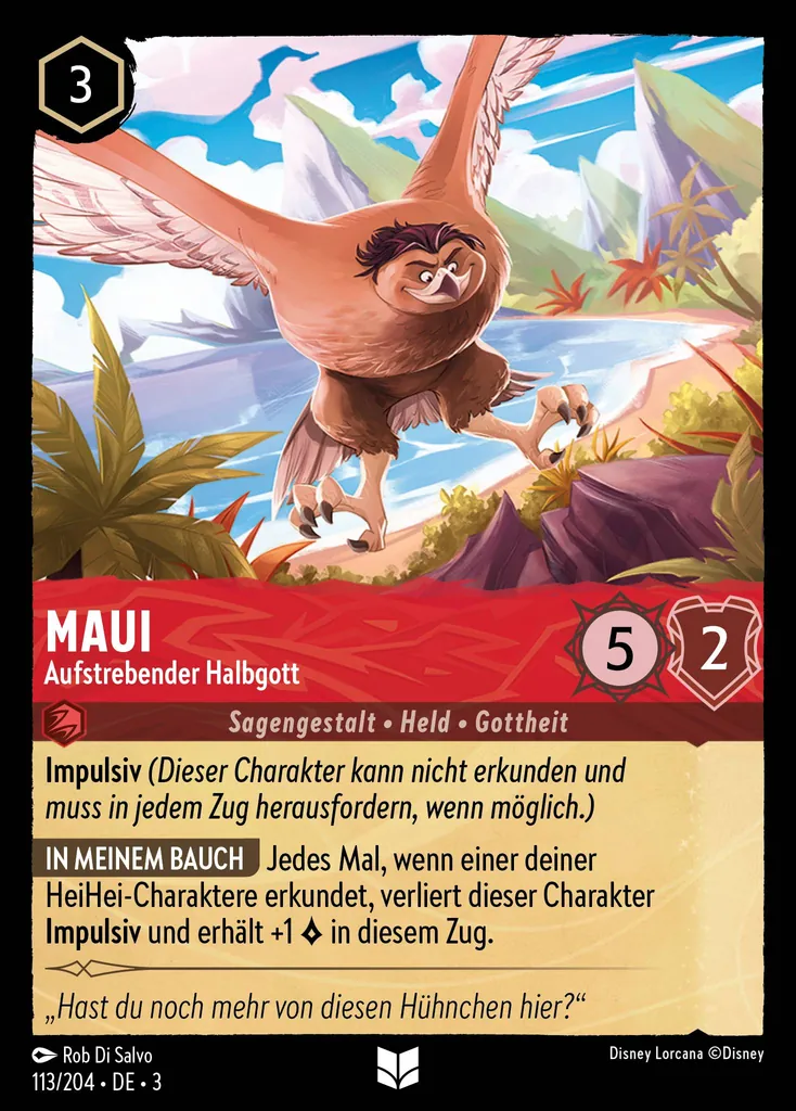 Maui - Aufstrebender Halbgott