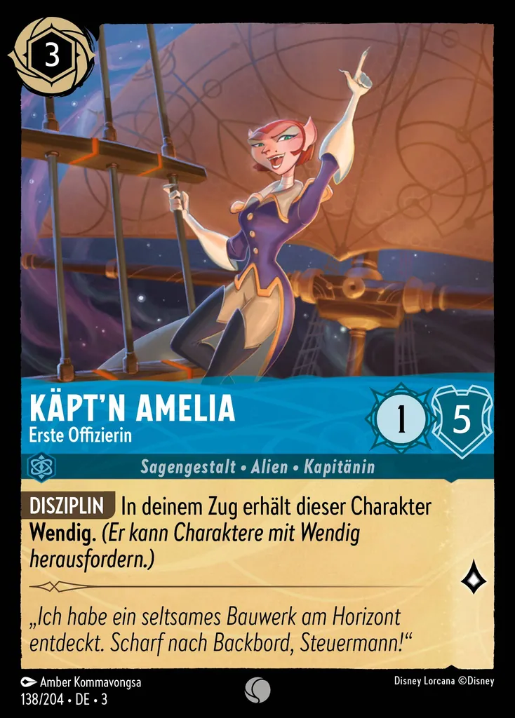 Käpt'n Amelia - Erste Offizierin
