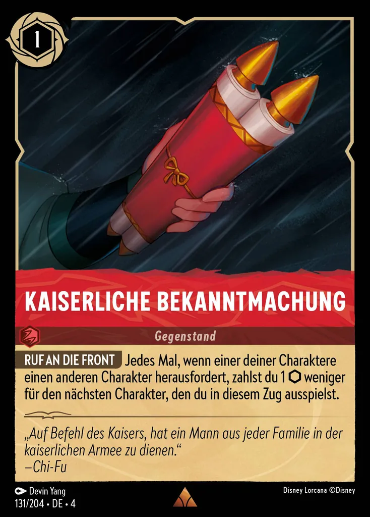 Kaiserliche Bekanntmachung