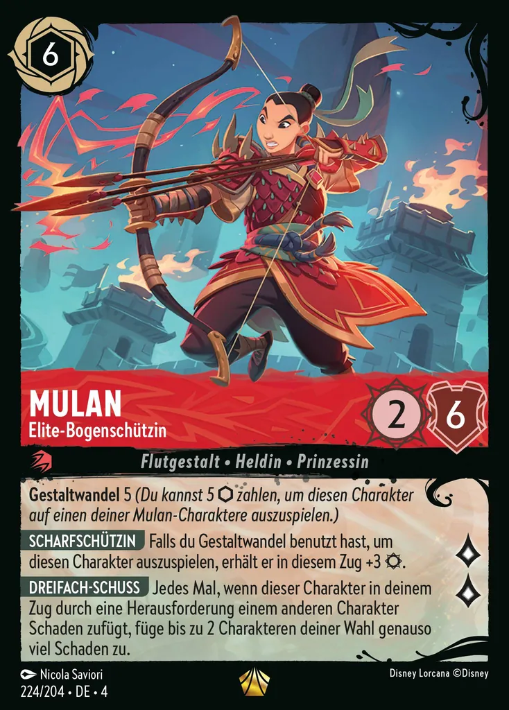 Mulan - Elite-BogenschĂĽtzin