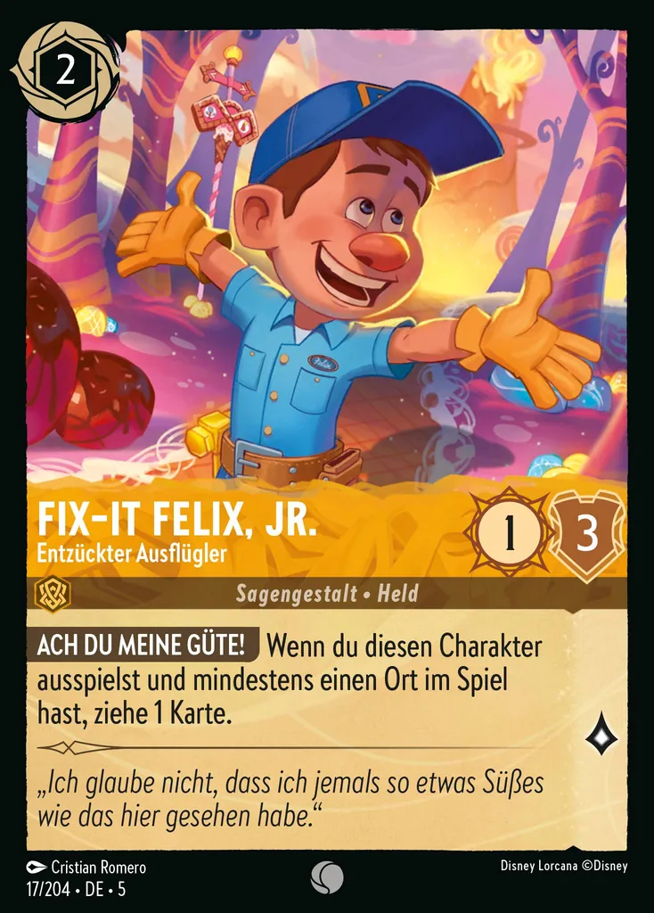 Fix-It Felix, Jr. - Entzückter Ausflügler
