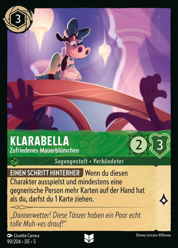 Klarabella - Zufriedenes Mauerblümchen