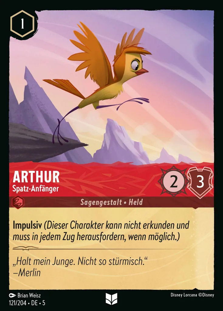 Arthur - Spatz-Anfänger