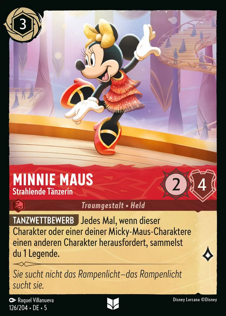 Minnie Maus - Strahlende Tänzerin