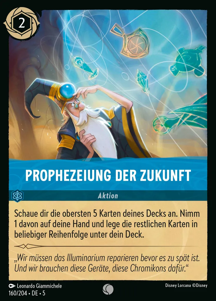 Prophezeiung der Zukunft