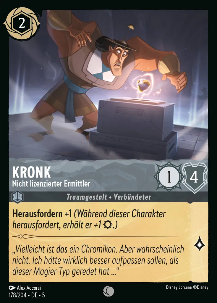 Kronk - Nicht lizenzierter Ermittler