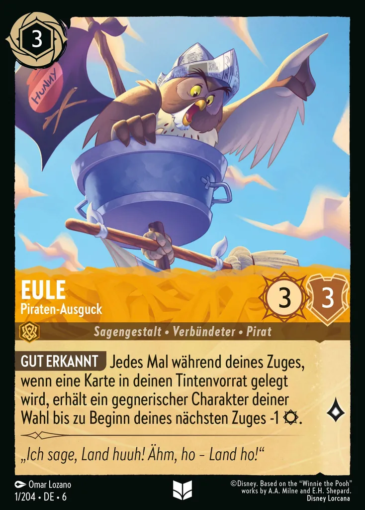 Eule - Piraten-Ausguck