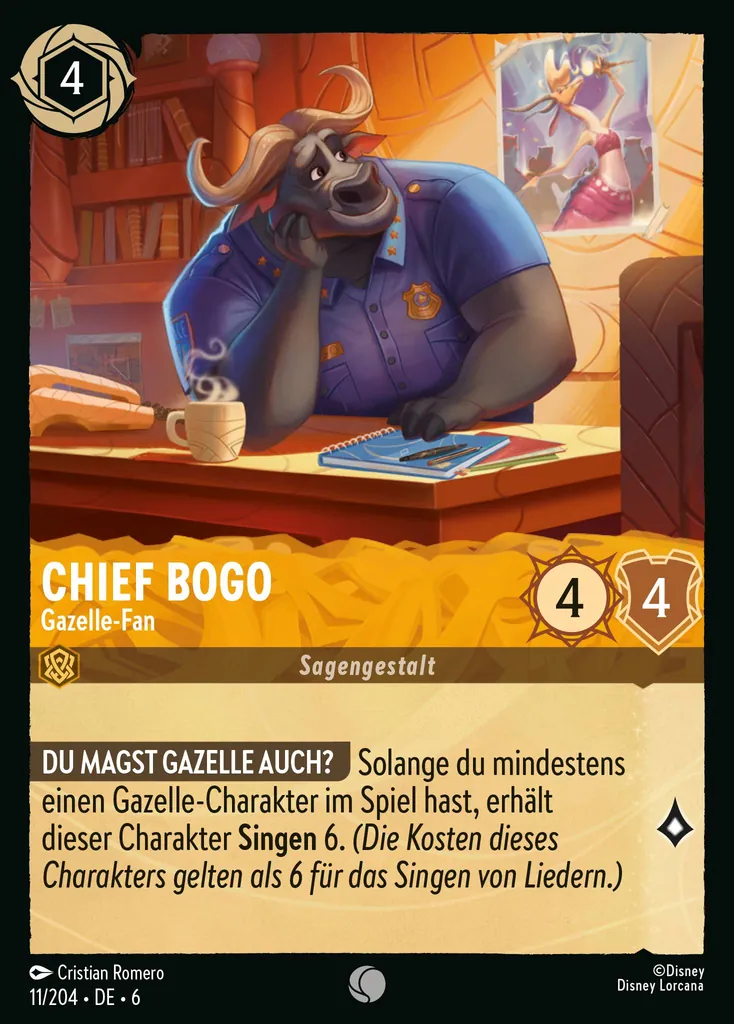 Chief Bogo - Gazelle-Fan