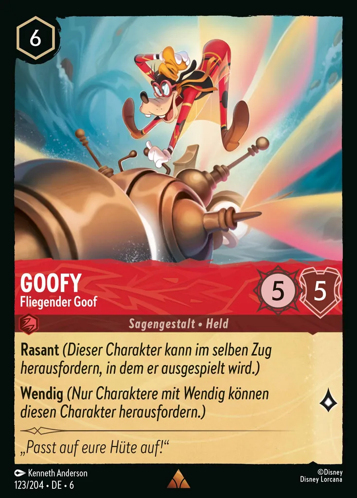 Goofy - Fliegender Goof