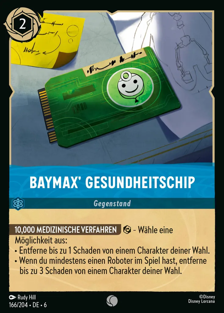 Baymax' Gesundheitschip