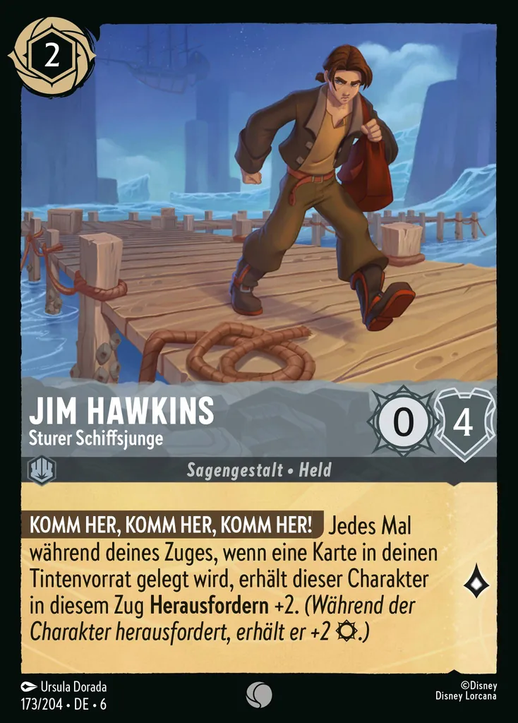 Jim Hawkins - Sturer Schiffsjunge