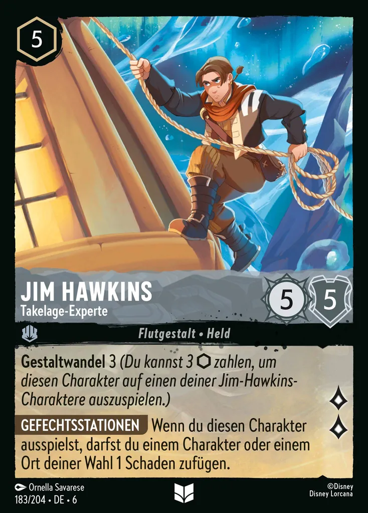 Jim Hawkins - Takelage-Experte